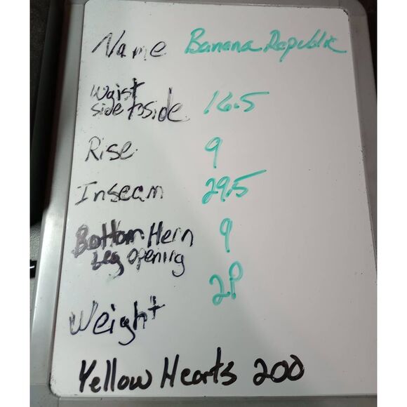 Banana Republic‎ Jeans Ladies 10 Slim Bootcut - Picture 6 of 7